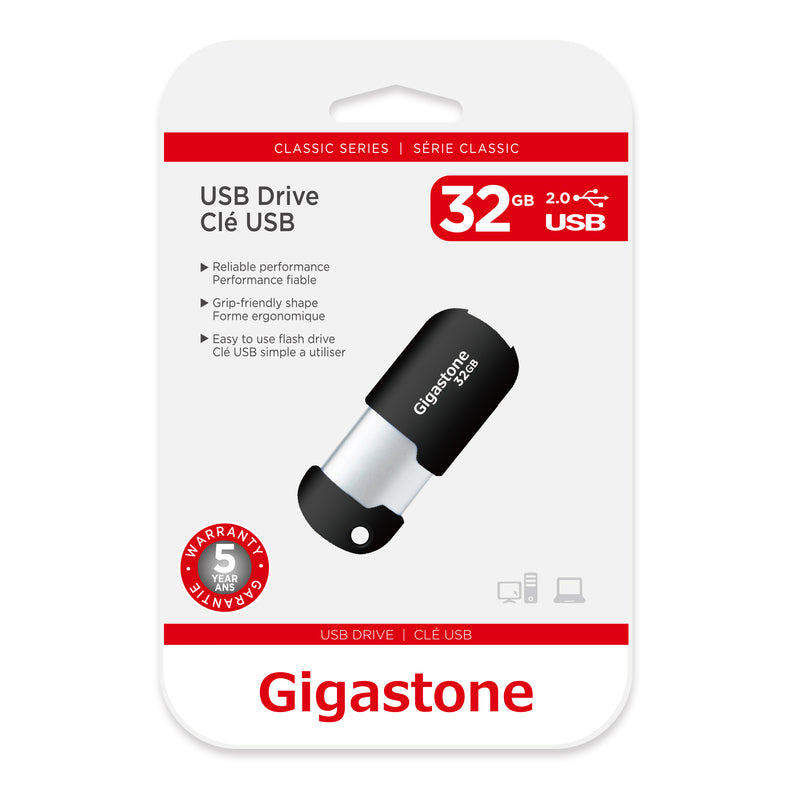 Gigastone Flash Drive 32 GB 1 pk