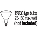 Sigma Engineered Solutions Bronze Plug In 150 W Spike Light Lampholder 1 pk