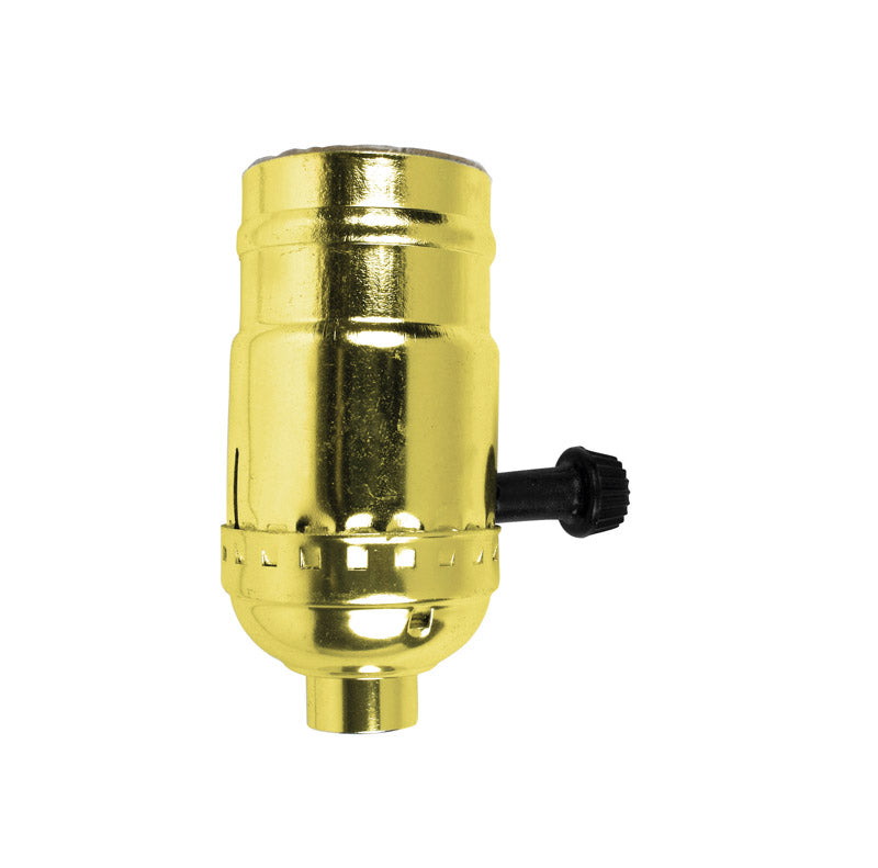 BRASS ON-OFF TURN KNOB