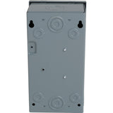 Square D HomeLine 70 amps 120/240 V 2 space 4 circuits Surface Mount Main Lug Load Center