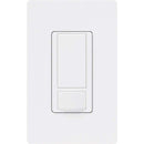 Lutron 5 amps Single Pole Sensor Alarm/Sensor Switch White 1 pk