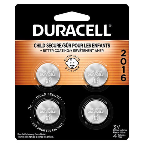 BATTERY LTHM DL2016 4PK