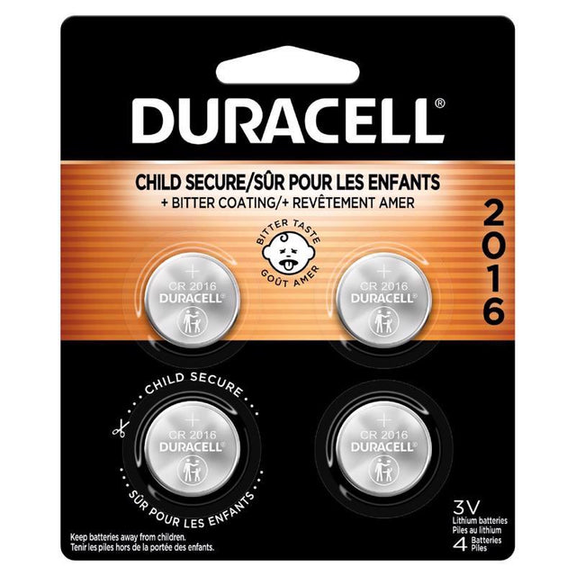 BATTERY LTHM DL2016 4PK