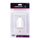 Monster Just Hook It Up White 1 gang Plastic Home Theater Wall Plate 1 pk