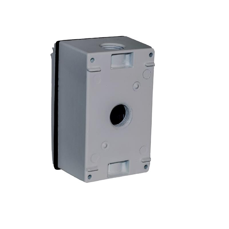 Sigma Engineered Solutions Rectangle Metal 1 gang GFCI Outlet Kit