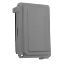 Sigma Engineered Solutions Rectangle Die-Cast Metal 1 gang Weatherproof Cover