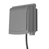 Sigma Engineered Solutions Rectangle Die-Cast Metal 2 gang Weatherproof Cover