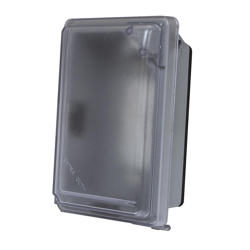 Sigma Engineered Solutions Rectangle Plastic 1 gang Weatherproof Cover
