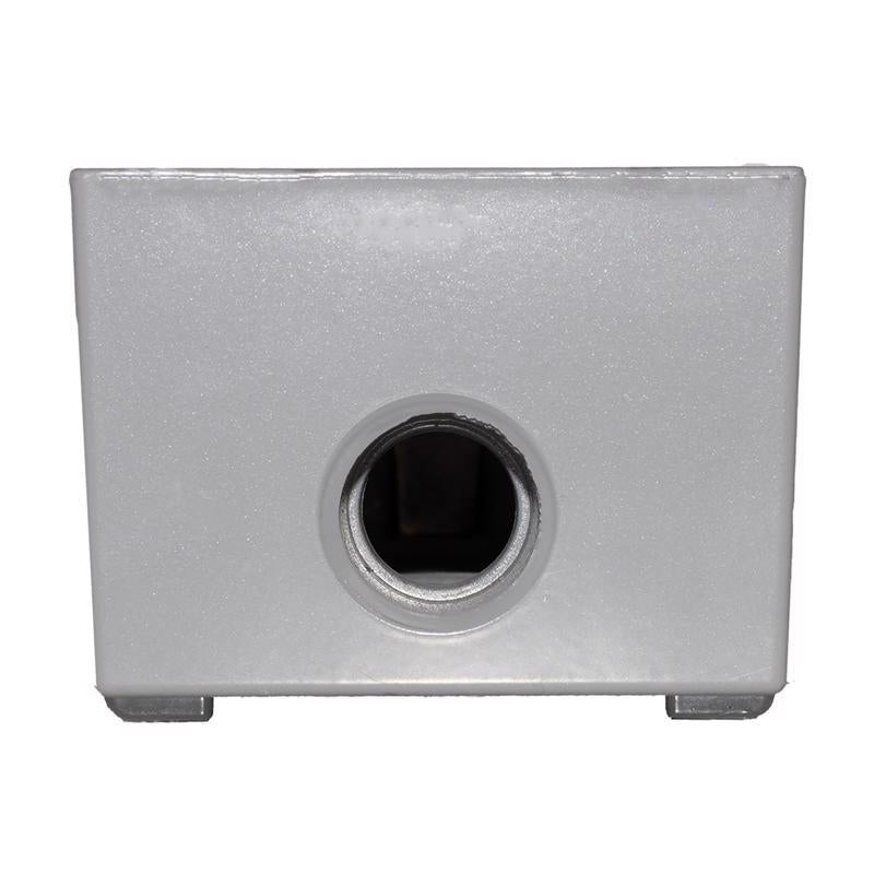 Sigma Engineered Solutions New Work 18.3 cu in Rectangle Metallic Weatherproof Box Gray