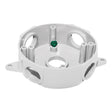 1/2" 5H RND BOX WHT