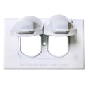 Sigma Engineered Solutions Rectangle Metal 1 gang Receptacle Box Cover