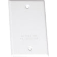 1G BLANK CVR WHT
