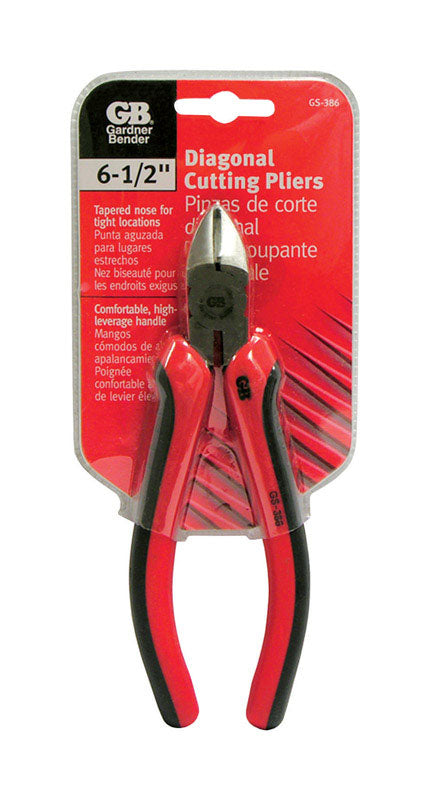 PLIERS DIAG CUTING6-1/2"