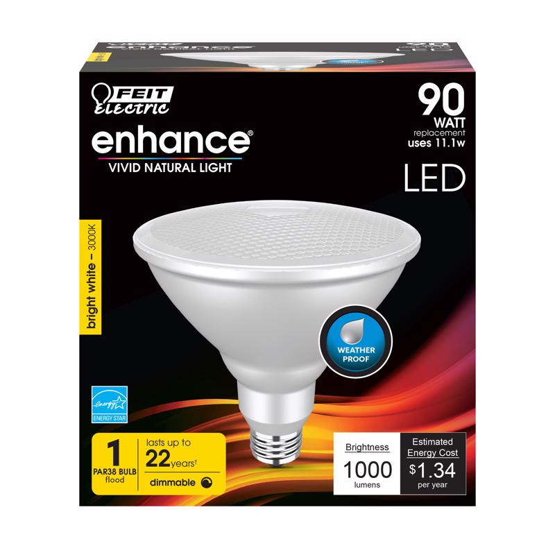 BULB LED PAR38 11.1W 3K