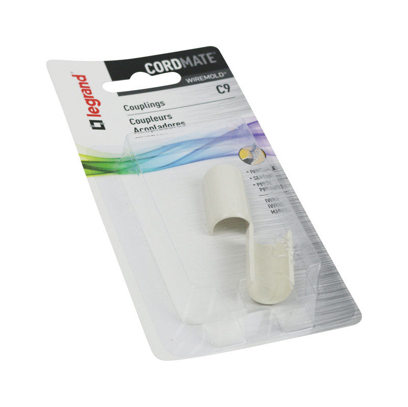 Legrand Cordmate 2 3/4 in. D Plastic Electrical Conduit Coupling For AC, MC and RWFMC Cable 1 pk
