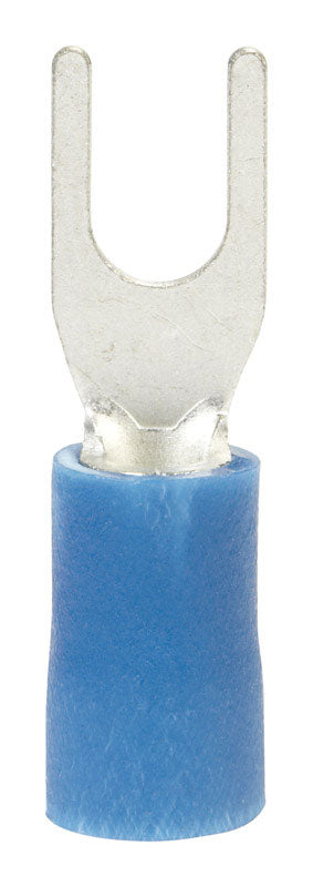 Ace Insulated Wire Spade Terminal Blue 100 pk