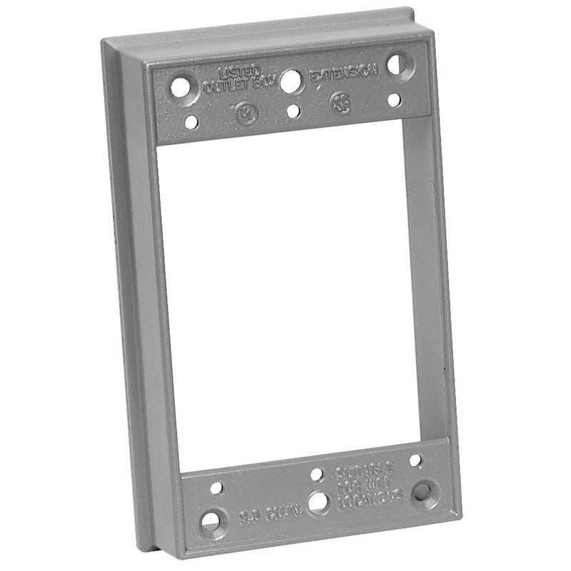 1G EXTENSION RING GRY