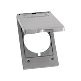 1G RND 30/50AMP CVR GRY