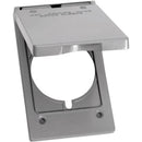 Sigma Engineered Solutions Rectangle Metal 1 gang 30/50 Amp Receptacle Cover