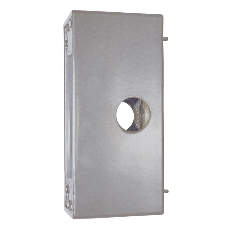 Sigma Engineered Solutions New Work 18.3 cu in Rectangle Metallic 1 gang Weatherproof Box Gray