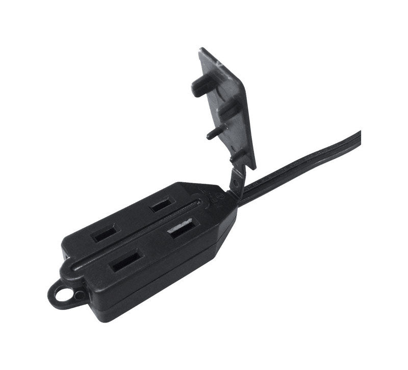 Ace Indoor 6 ft. L Black Extension Cord 16/2 SPT-2