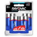 BATTERY ALKALINE D 4PK