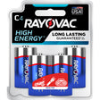 BATTERY  ALKALINE C 4PK