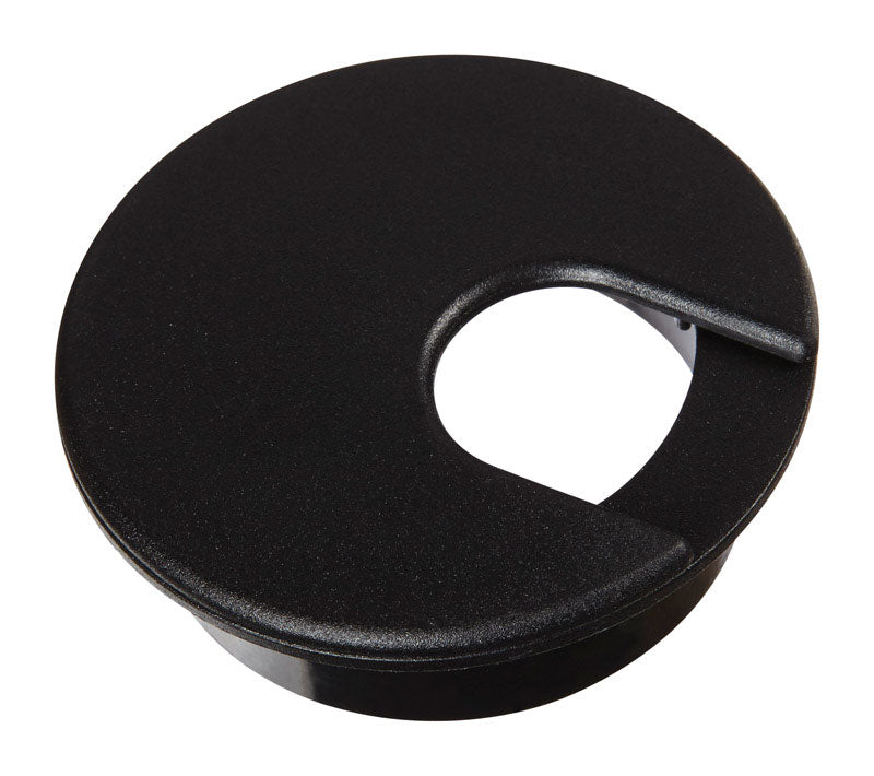 DESK GROMMET BLK 2"