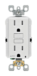 AFCI OUTLET15A WHT