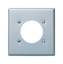 WALLPLATE 2G ALM 2.15"