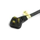 Ace Indoor 12 ft. L Black Extension Cord 16/3 STP-3