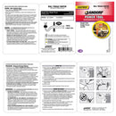 Jandorf 6 amps Single Pole Ball Toggle Power Tool Switch Black/Silver 1 pk