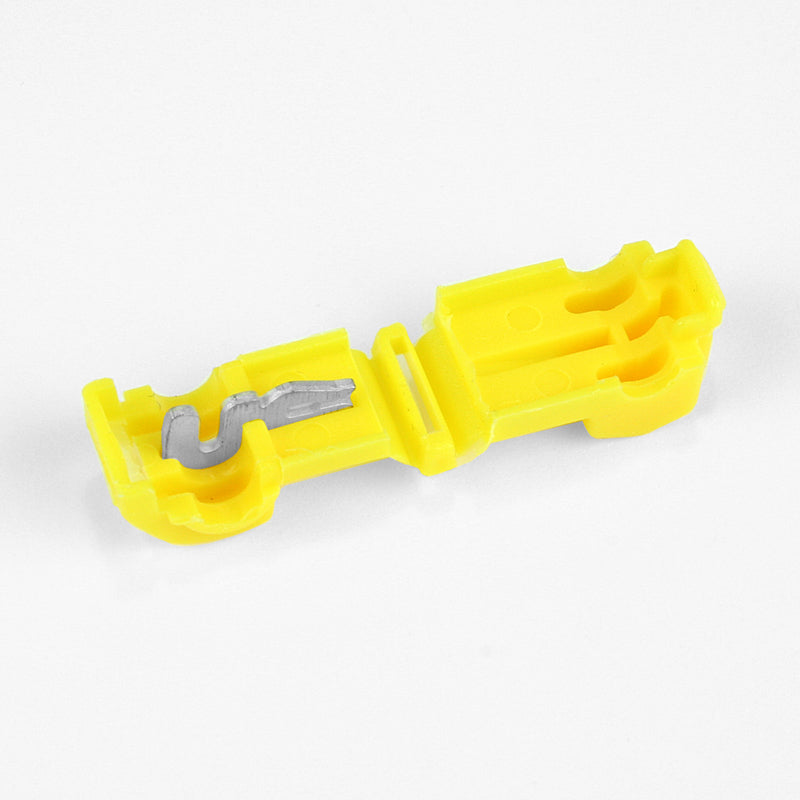 Jandorf 12 Ga. Insulated Wire Terminal Self-Stripping Yellow 2 pk