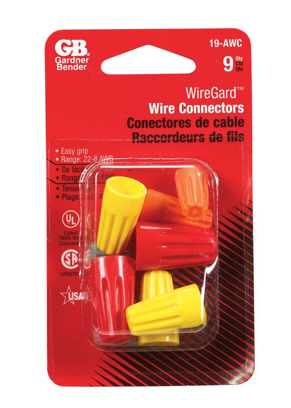 WIRE CONNAST9PK SCREWON