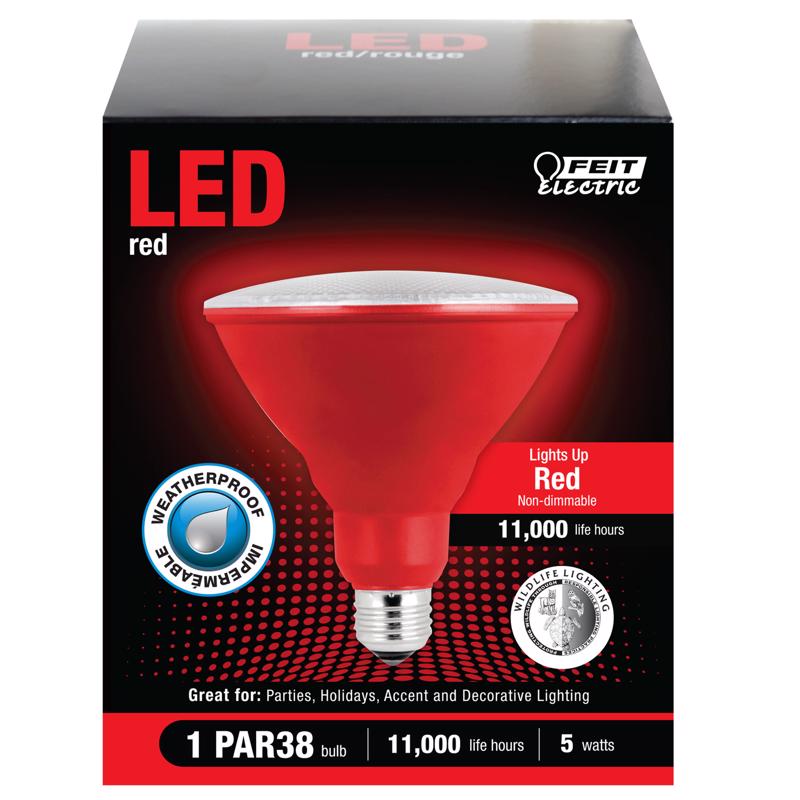 LED PAR38 E26 RED 120W