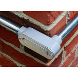 Sigma Engineered Solutions ProConnex 1-1/2 in. D Die-Cast Aluminum Conduit Body For Rigid/IMC 1 pk