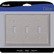 WALLPLATE 3TOG METRO BN