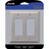 WALLPLATE 2ROCKR BN