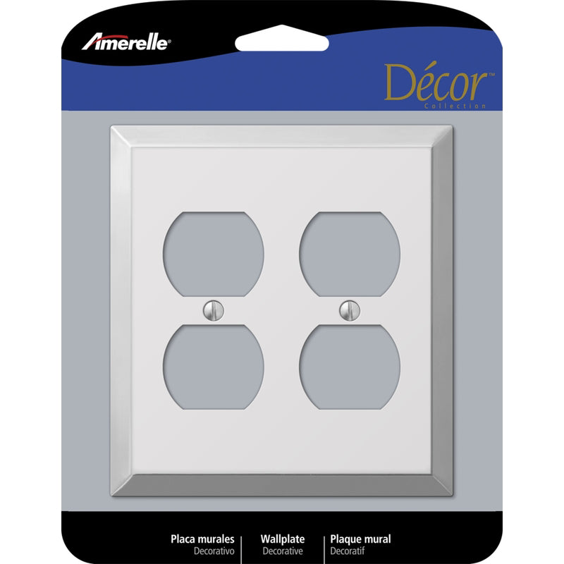 WALLPLATE 2DUP PC