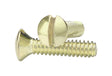 WALLPLT SCREW #6 PB 10PK