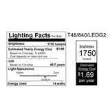 Feit LED Linears Linear G13 (Medium Bi-Pin) LED Bulb Cool White 32 Watt Equivalence 1 pk