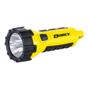 Dorcy 55 lm Black/Yellow LED Flashlight AA Battery