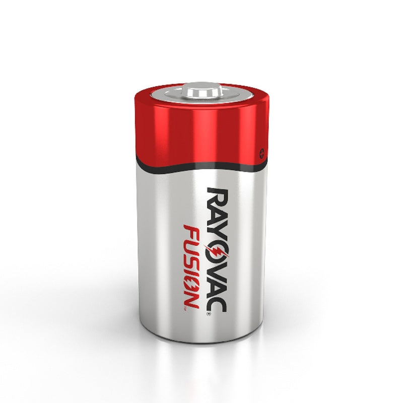 Rayovac Fusion D Alkaline Batteries 4 pk Carded