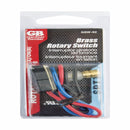 Gardner Bender 6 amps Double Pole Rotary Switch Brass 1 pk