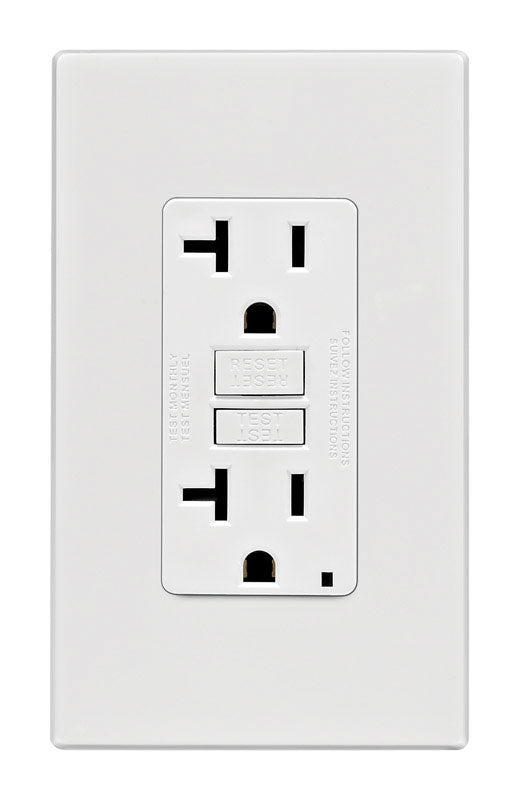 GFI ST RECPT&WLPL20A WHT
