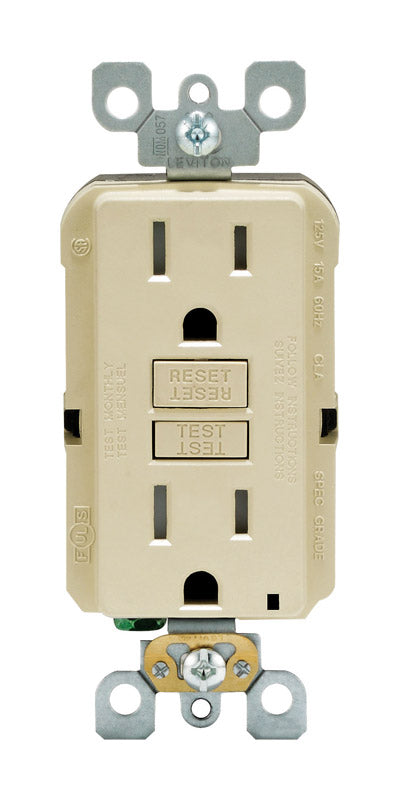 GFCI OUTLET ST 15A IVY