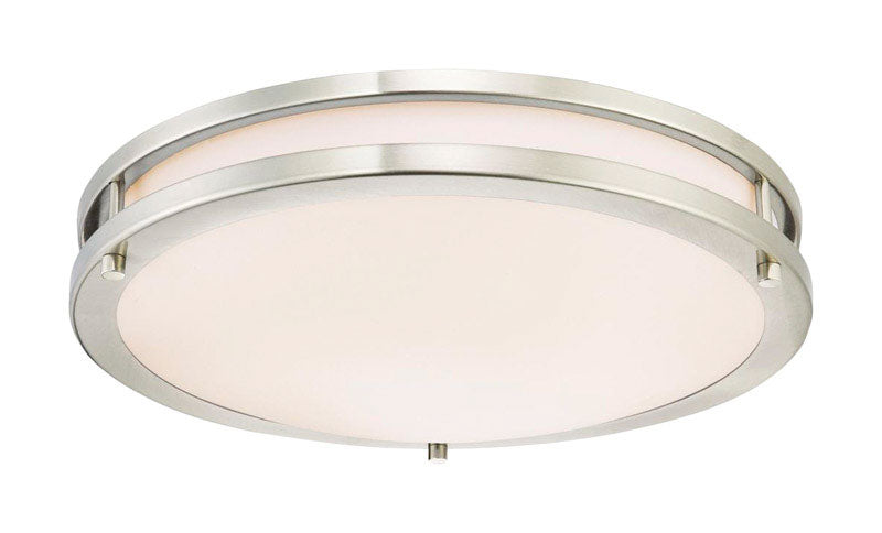 LED FLUSH FIXTURE DIM BN