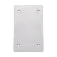 1G BLANK CVR WHT
