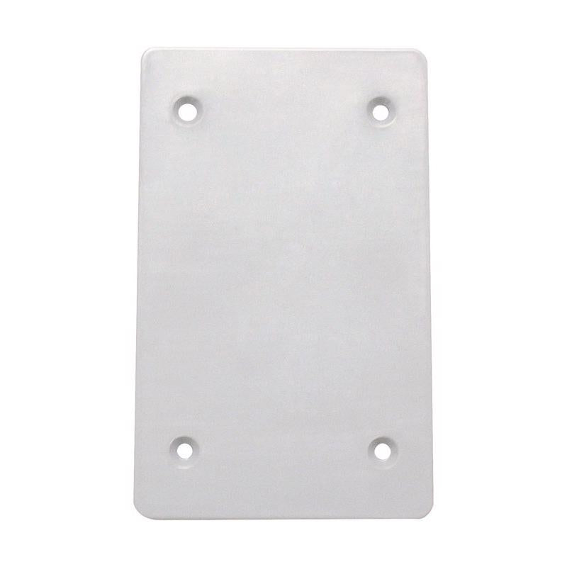 1G BLANK CVR WHT