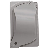 Sigma Engineered Solutions Rectangle Plastic 1 gang Universal Cover